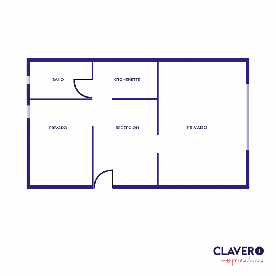 Oficina Amplia - Micro Centro Santa Rosa - Construccion Nueva