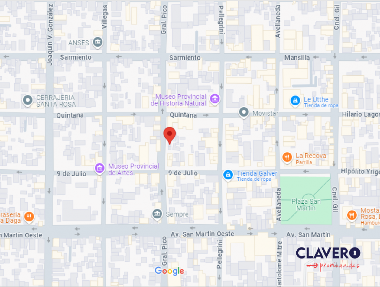 Oficina Amplia - Micro Centro Santa Rosa - Construccion Nueva