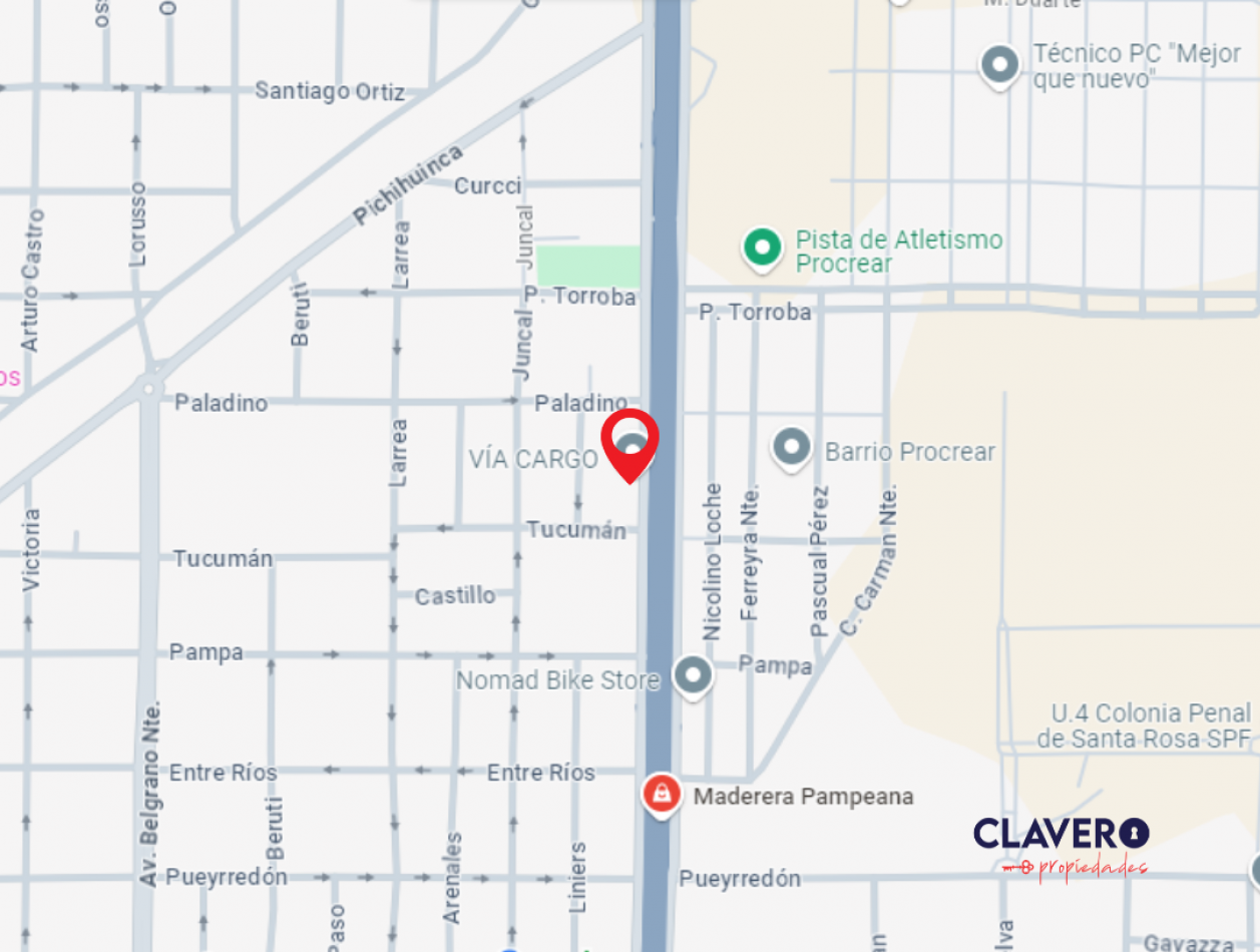 Terreno en Santa Rosa, Circunvalacion entre Paladino y Tucuman