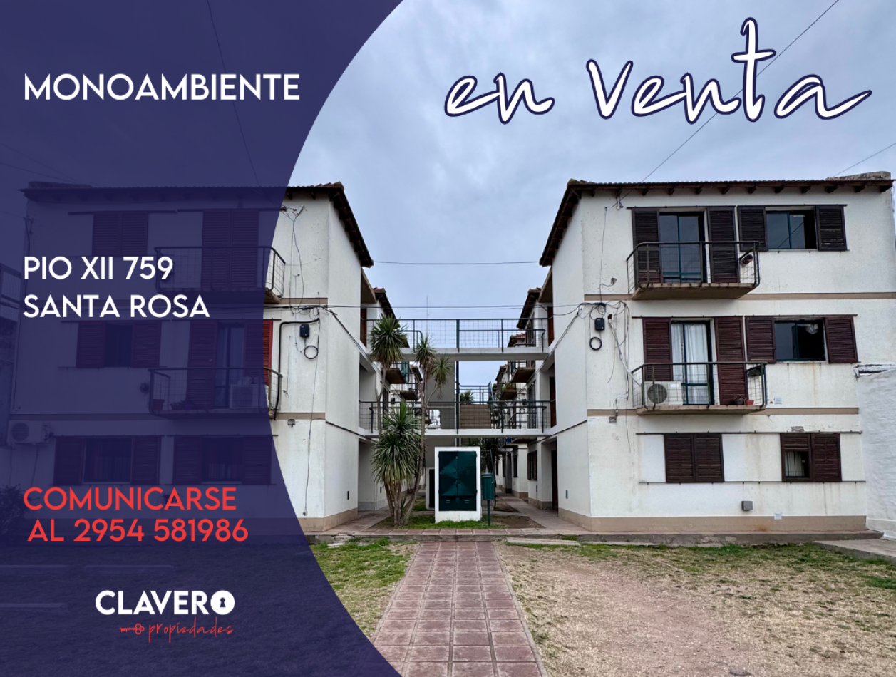  Monoambiente en Pio XII 759, Santa Rosa - La Pampa