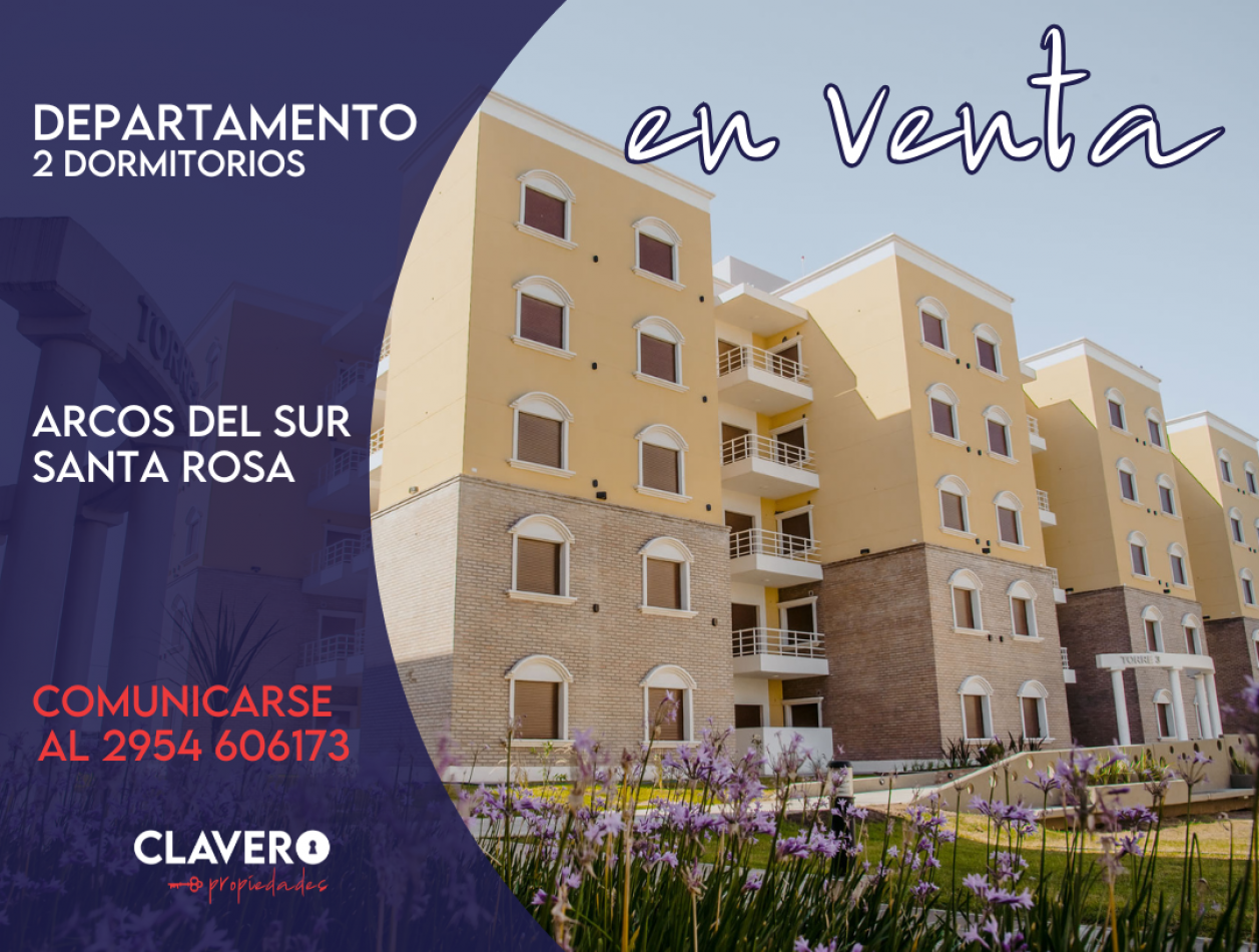 VENTA Dpto. 2 dorm. con cochera - Adjudicado - u$s.65.000.-