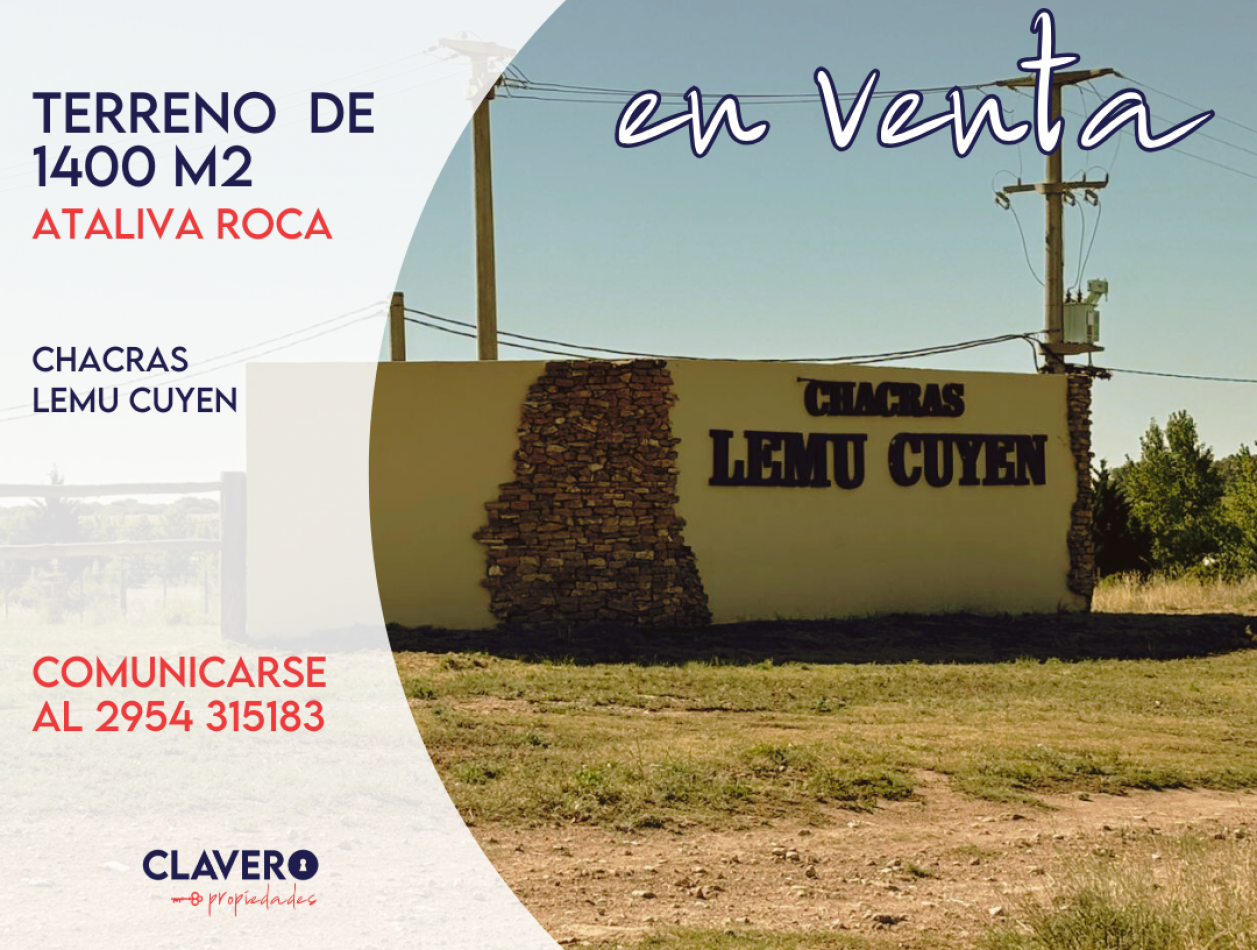 Chacras Lemu Cuyen - Ataliva Roca