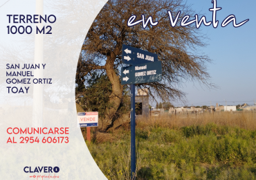 Terreno en Toay - Barrio CORTADERAS II 