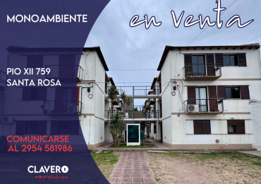  Monoambiente en Pio XII 759, Santa Rosa - La Pampa